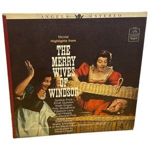 Highlights From The Merry Wives Of Windsor (Vinyl, 1970) Angel S.36149 VG+ LP